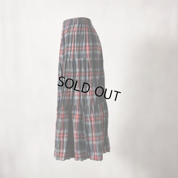 画像2: Rockmount / ロックマウント ティアードスカート コットンフランネル (2)