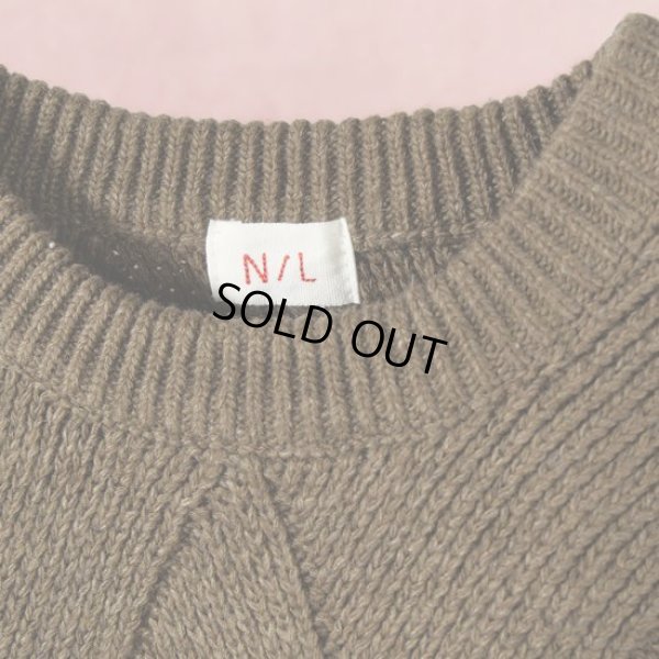 画像3: NATURALLAUNDRY / ナテュラルランドリー ラムケーブル ダイヤゴナルベスト (3)