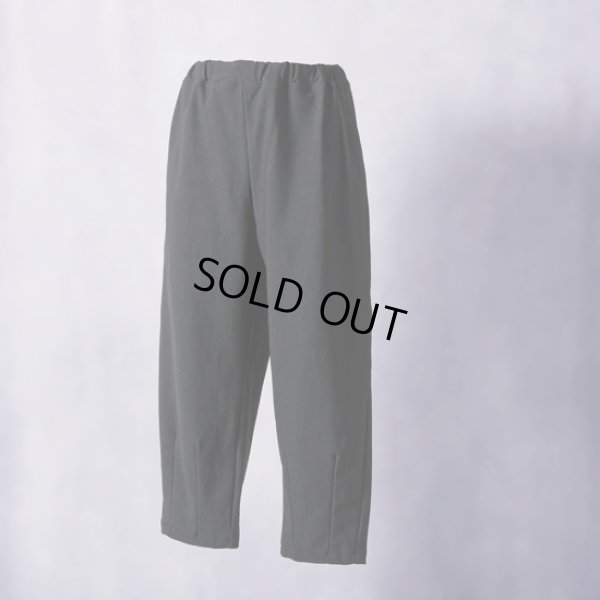 画像8: prit / プリット ツイルストレッチジャージ裏起毛裾ダーツパンツ (8)