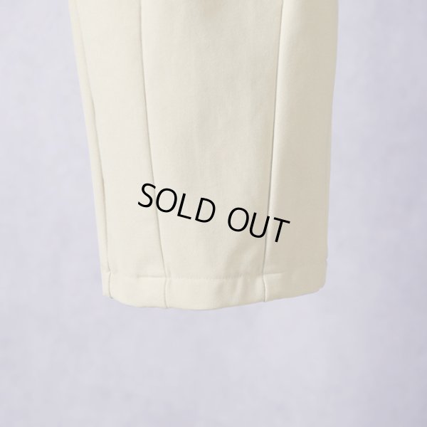 画像3: prit / プリット ツイルストレッチジャージ裏起毛裾ダーツパンツ (3)