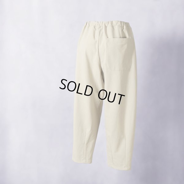 画像5: prit / プリット ツイルストレッチジャージ裏起毛裾ダーツパンツ (5)