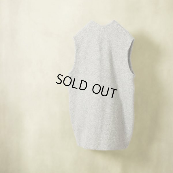 画像7: grin / グリン シープパイルボア スナップロングベスト (7)