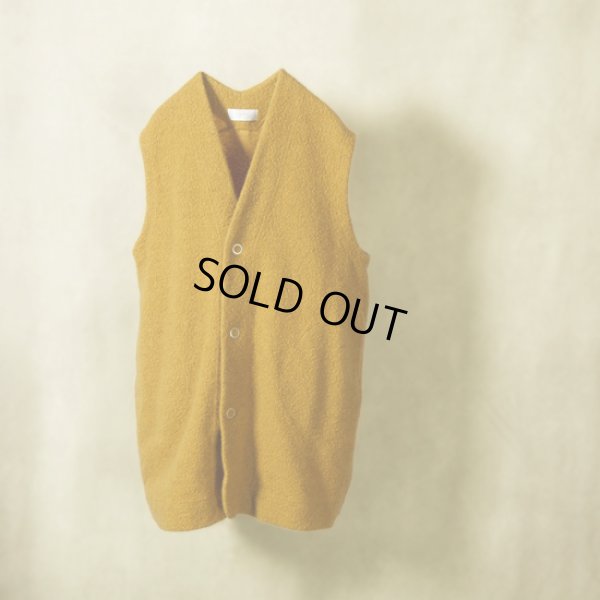 画像8: grin / グリン シープパイルボア スナップロングベスト (8)