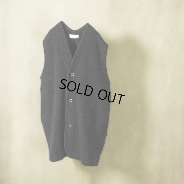 画像10: grin / グリン シープパイルボア スナップロングベスト (10)