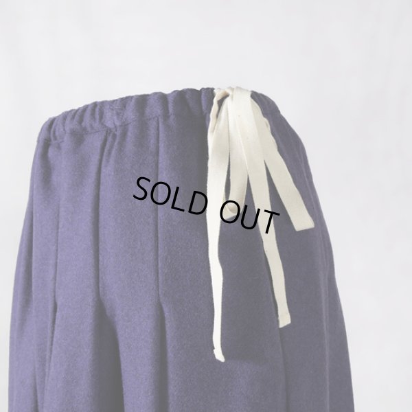 画像5: ina / イナ ウエスト外紐付きタックスカート (5)