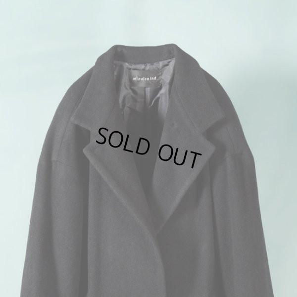 画像19: mizuiroind / ミズイロインド スタンドカラーウールコート (19)