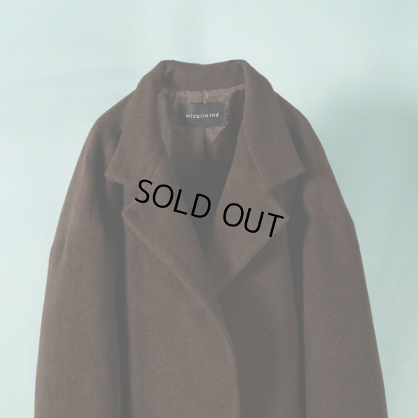 画像15: mizuiroind / ミズイロインド スタンドカラーウールコート (15)