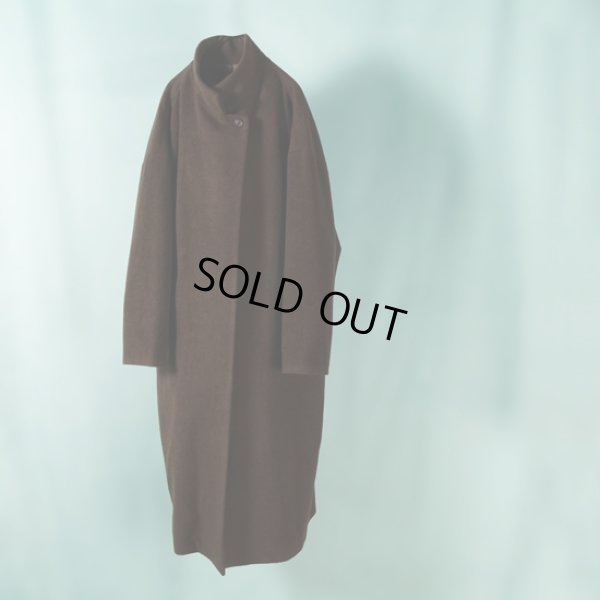 画像12: mizuiroind / ミズイロインド スタンドカラーウールコート (12)