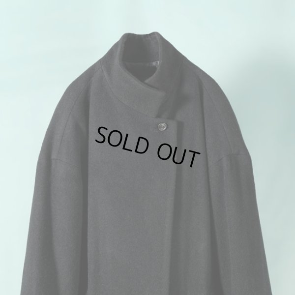 画像17: mizuiroind / ミズイロインド スタンドカラーウールコート (17)