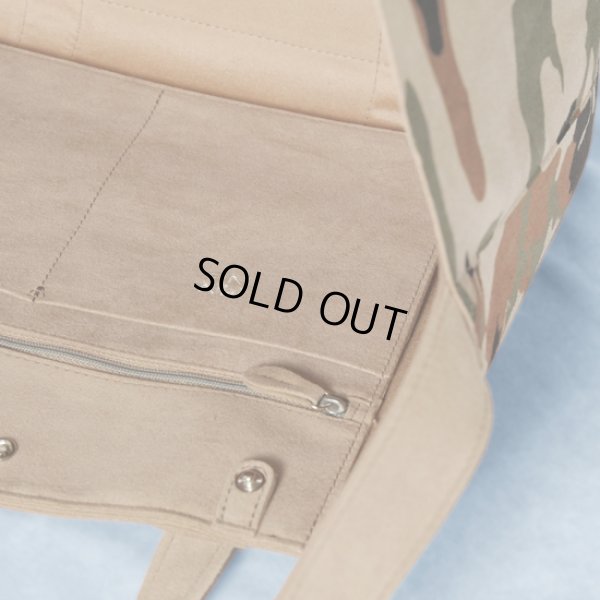 画像7: MNNG / エムエヌエヌジー スタックトート midium camo (7)