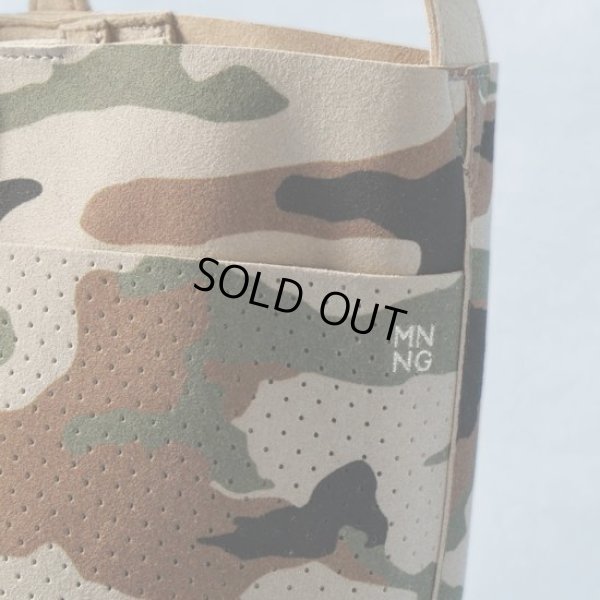 画像5: MNNG / エムエヌエヌジー スタックトート midium camo (5)