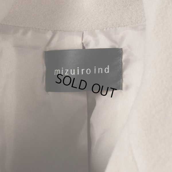 画像4: mizuiroind / ミズイロインド スタンドカラーウールコート (4)