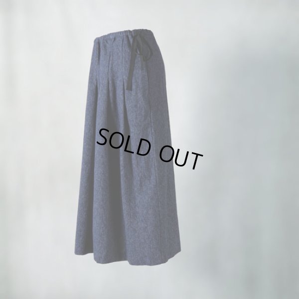 画像4: ina / イナ 綿ツイードタックスカート (4)
