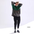 画像2: KELEN / ケレン ニットコンビプルオーバー HAWL (2)
