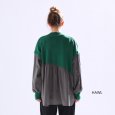 画像7: KELEN / ケレン ニットコンビプルオーバー HAWL (7)