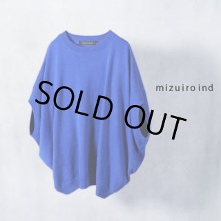 mizuiroind / ミズイロインド ギャザーフードプルオーバーシャツ