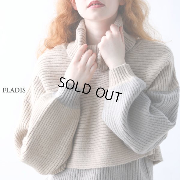 画像5: KELEN / ケレン レイヤードニットトップス FLADIS (5)