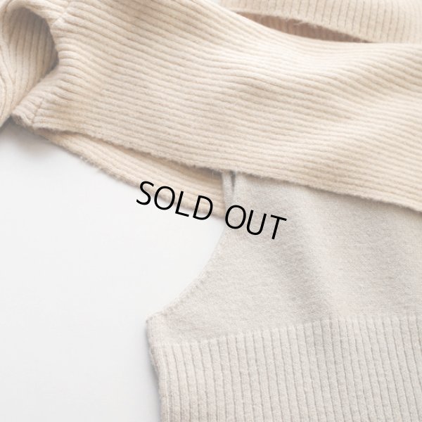 画像16: KELEN / ケレン レイヤードニットトップス FLADIS (16)