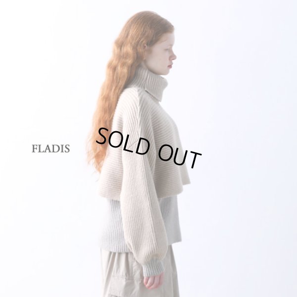 画像9: KELEN / ケレン レイヤードニットトップス FLADIS (9)