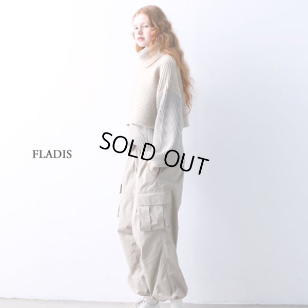 画像2: KELEN / ケレン レイヤードニットトップス FLADIS (2)