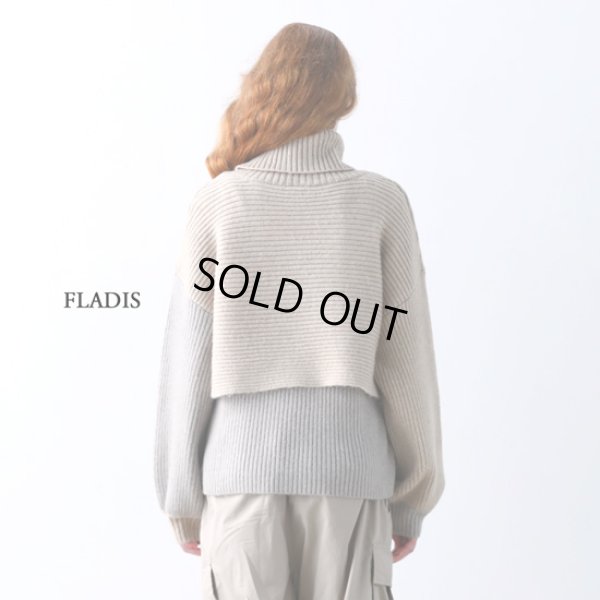 画像8: KELEN / ケレン レイヤードニットトップス FLADIS (8)