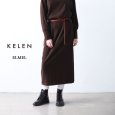 画像1: KELEN / ケレン タックスカート ELMEL (1)