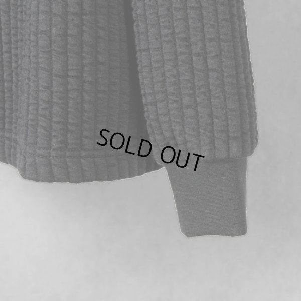 画像5: grin / グリン ストライプキルト モックネックプルオーバー (5)