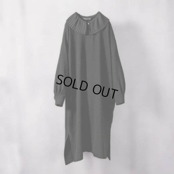 画像6: mizuiroind / ミズイロインド プリーツカラーワンピース (6)