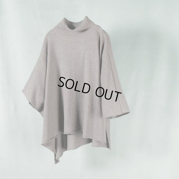 画像6: mizuiroind / ミズイロインド ポンチョライク ハイネックプルオーバー (6)