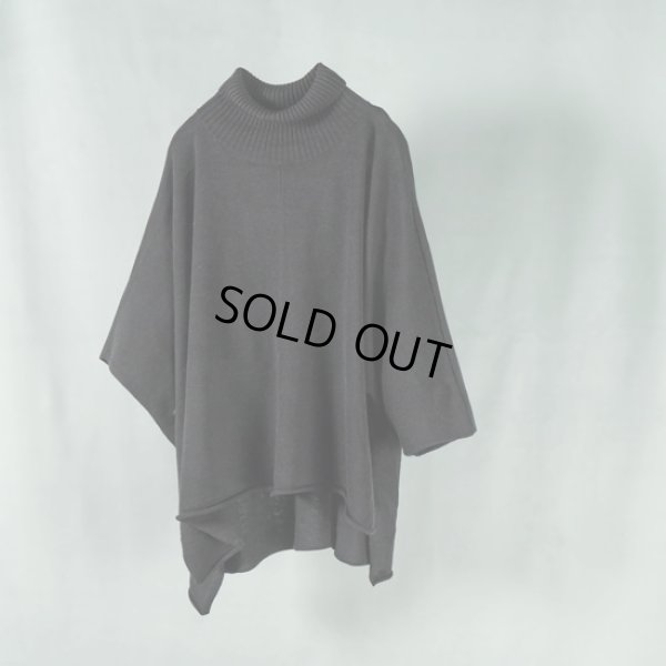 画像7: mizuiroind / ミズイロインド ポンチョライク ハイネックプルオーバー (7)