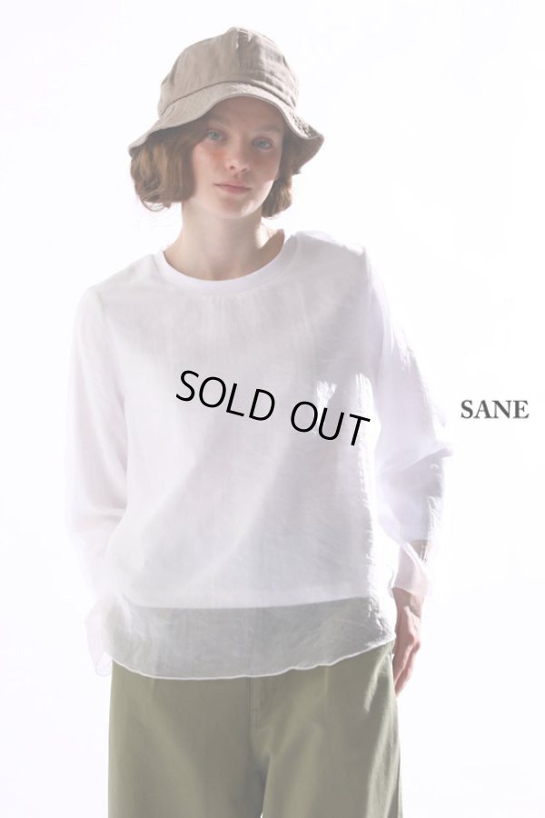 画像2: KELEN / ケレン レイヤードデザイントップス SANE (2)