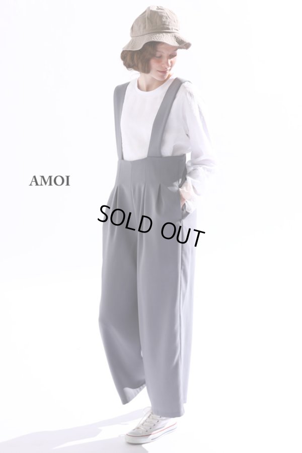 画像3: KELEN / ケレン ワイドデザインオーバーオール AMOI (3)