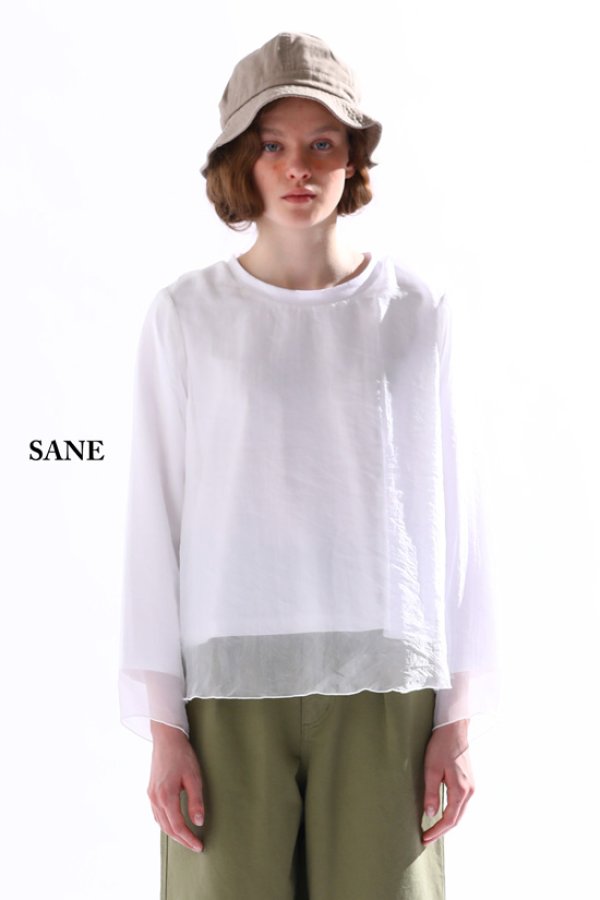 画像4: KELEN / ケレン レイヤードデザイントップス SANE (4)