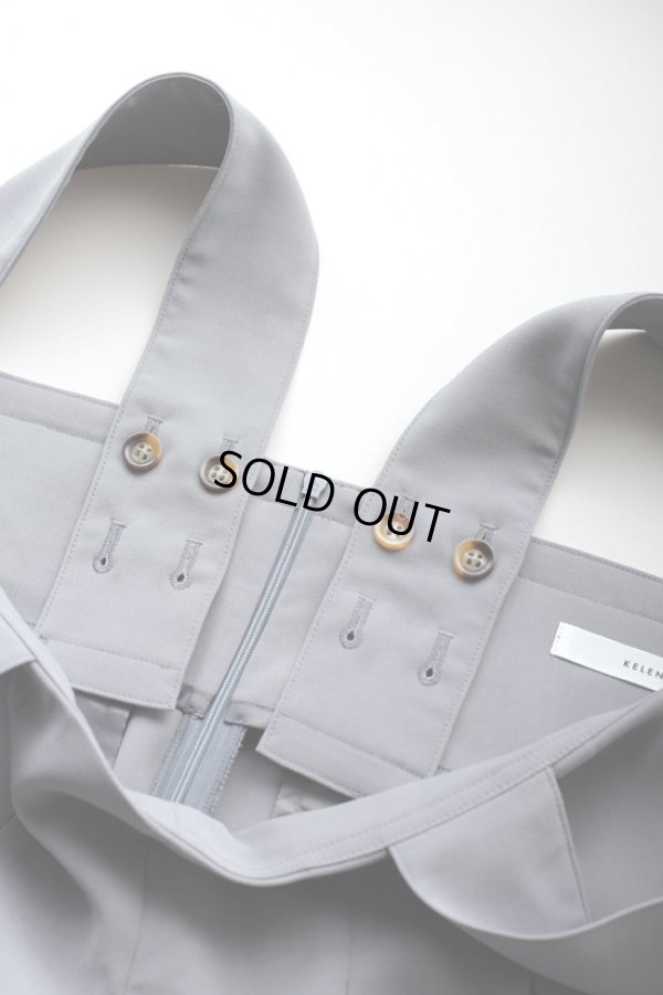 画像13: KELEN / ケレン ワイドデザインオーバーオール AMOI (13)