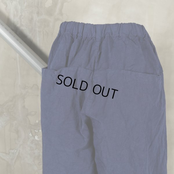 画像7: prit / プリット コットンリネン交織高密度ウェザー 8分丈コクーンパンツ (7)