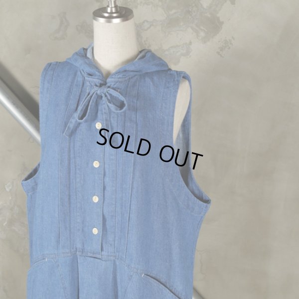 画像4: tumugu / ツムグ フードジャンパースカート (4)