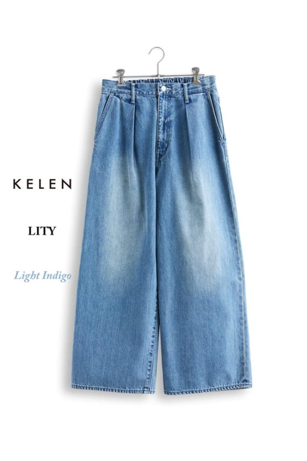 画像17: KELEN / ケレン タックデニム LITY (17)