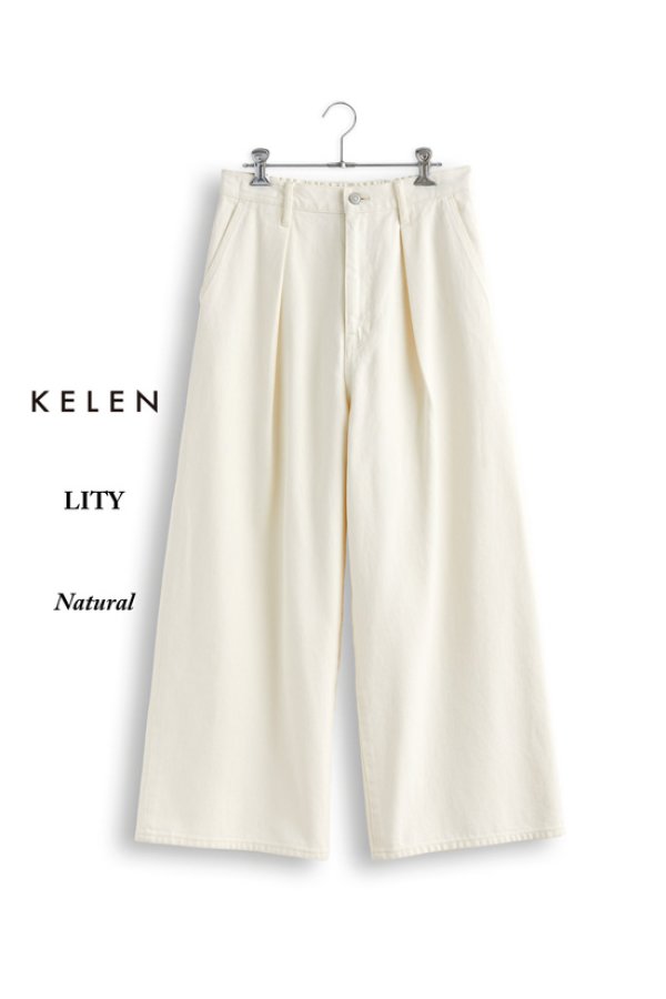 画像10: KELEN / ケレン タックデニム LITY (10)