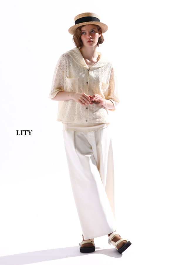 画像2: KELEN / ケレン タックデニム LITY (2)