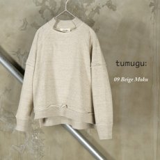 画像7: tumugu / ツムグ エコリバイバル裏毛プルオーバー (7)