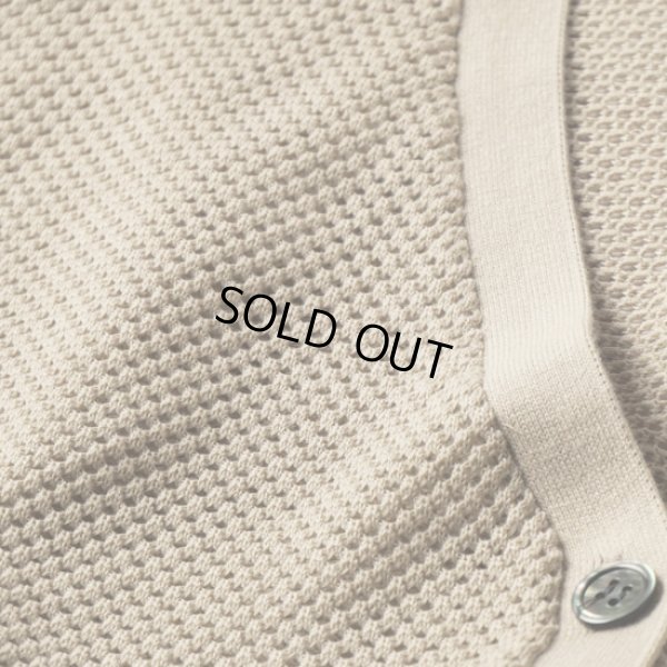 画像4: mizuiroind / ミズイロインド メッシュパターンワイドカーディガン (4)