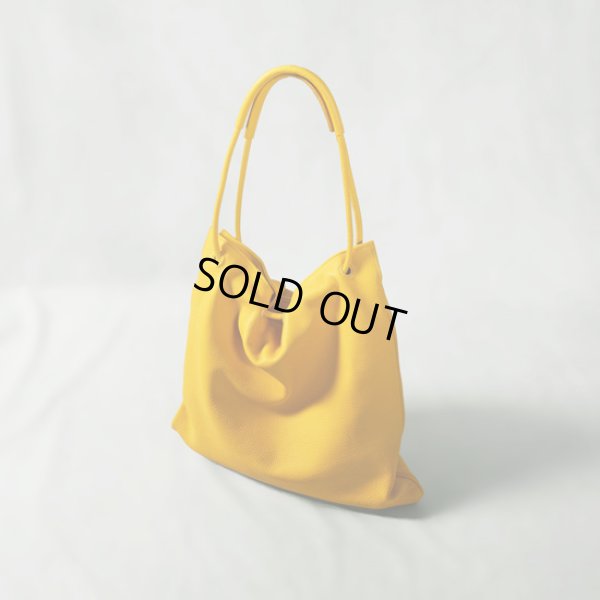 画像5: mononogu / もののぐ ダブルループトートバッグ シュリンクレザー (5)