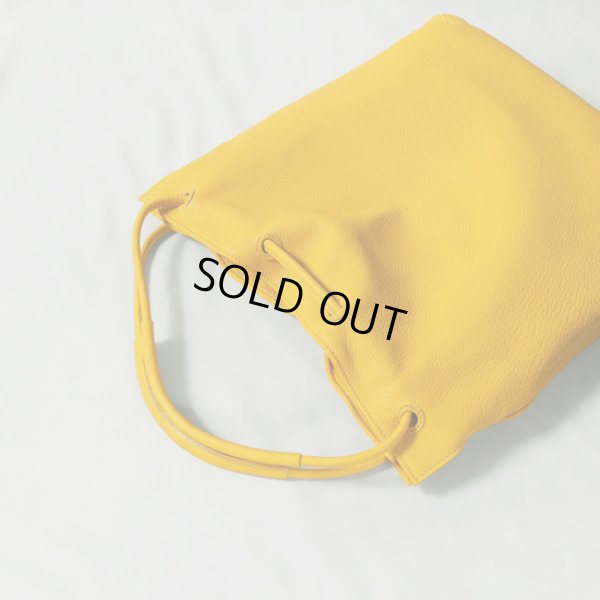 画像7: mononogu / もののぐ ダブルループトートバッグ シュリンクレザー (7)