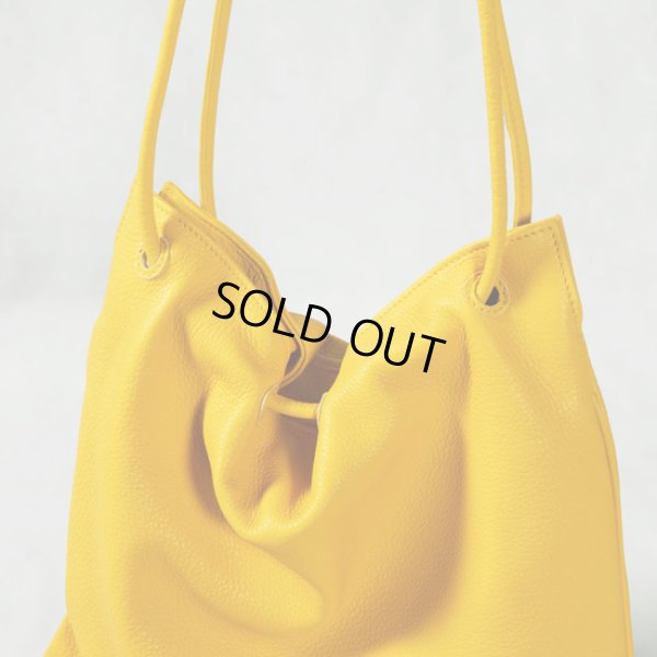 画像6: mononogu / もののぐ ダブルループトートバッグ シュリンクレザー (6)