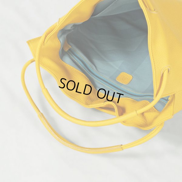 画像9: mononogu / もののぐ ダブルループトートバッグ シュリンクレザー (9)