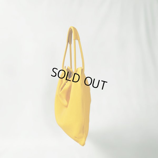 画像3: mononogu / もののぐ ダブルループトートバッグ シュリンクレザー (3)