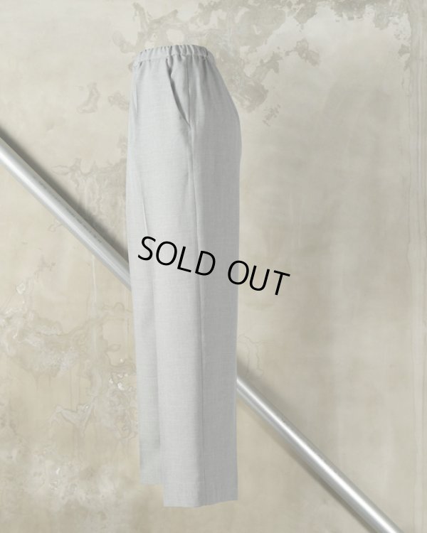 画像3: mizuiroind / ミズイロインド センタープレスワイドスラックス (3)