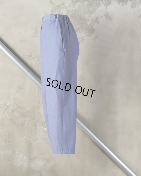 画像3: prit / プリット 綿麻ストレッチ テーパードイージーパンツ (3)