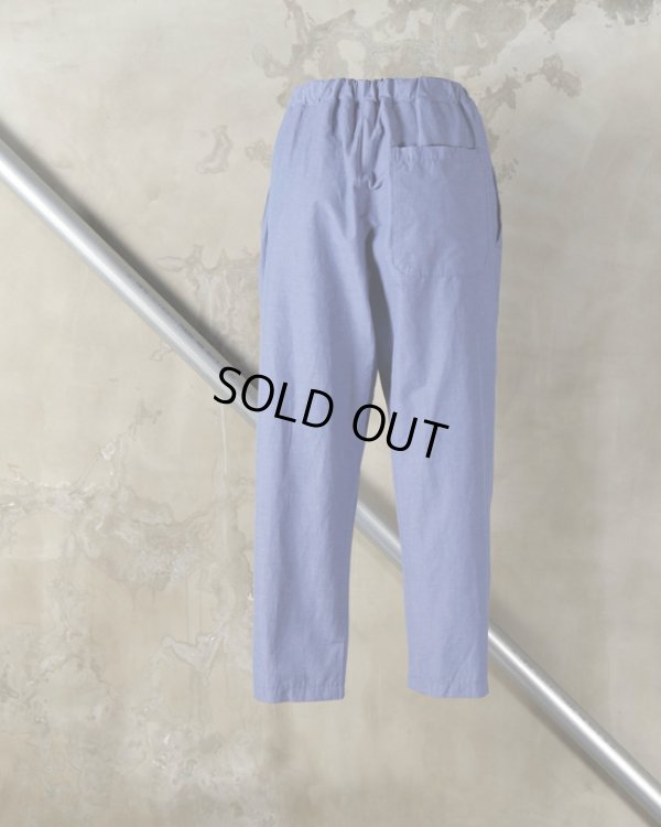 画像4: prit / プリット 綿麻ストレッチ テーパードイージーパンツ (4)