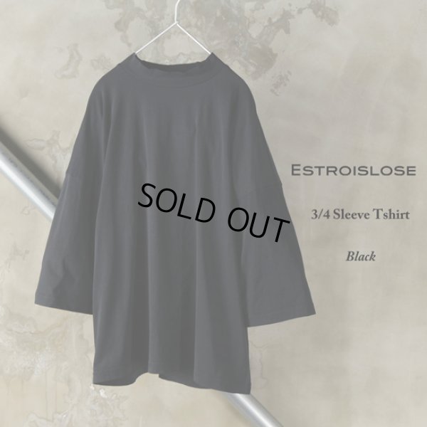 画像12: ESTROISLOSE / エストゥロワルーズ プレミアム天竺 7分袖Tシャツ (12)